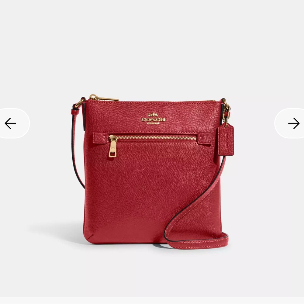 Coach Red Crossbody Bag - Picture 3 of 8